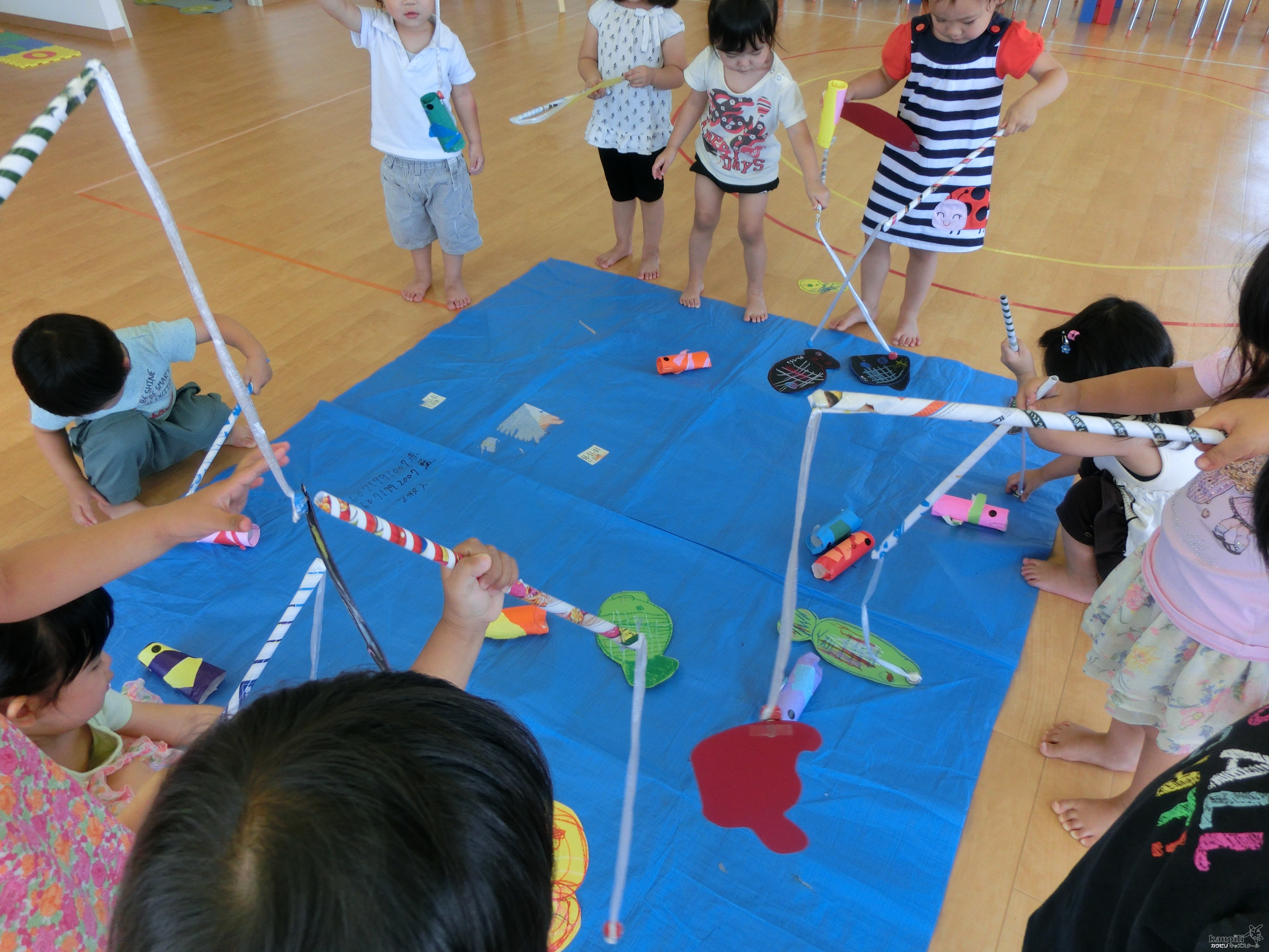 魚釣り カウピリキッズスクール Kaupili Kids School 大阪 箕面